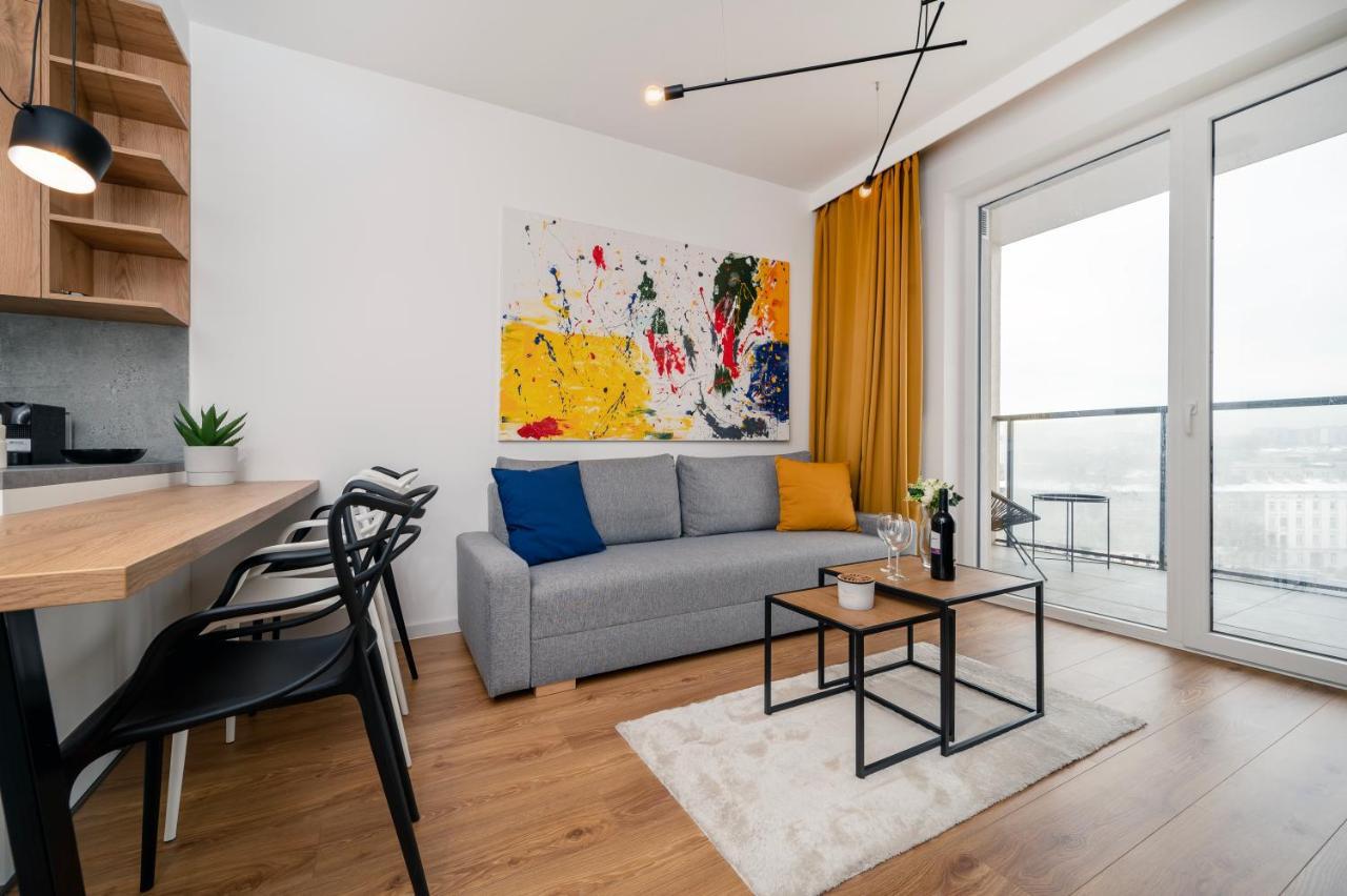 9Th Floor Lodz Manufaktura Apartments With Parking By Rentujemy 외부 사진