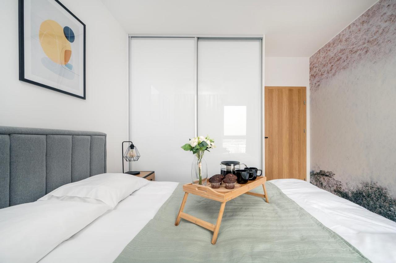 9Th Floor Lodz Manufaktura Apartments With Parking By Rentujemy 외부 사진