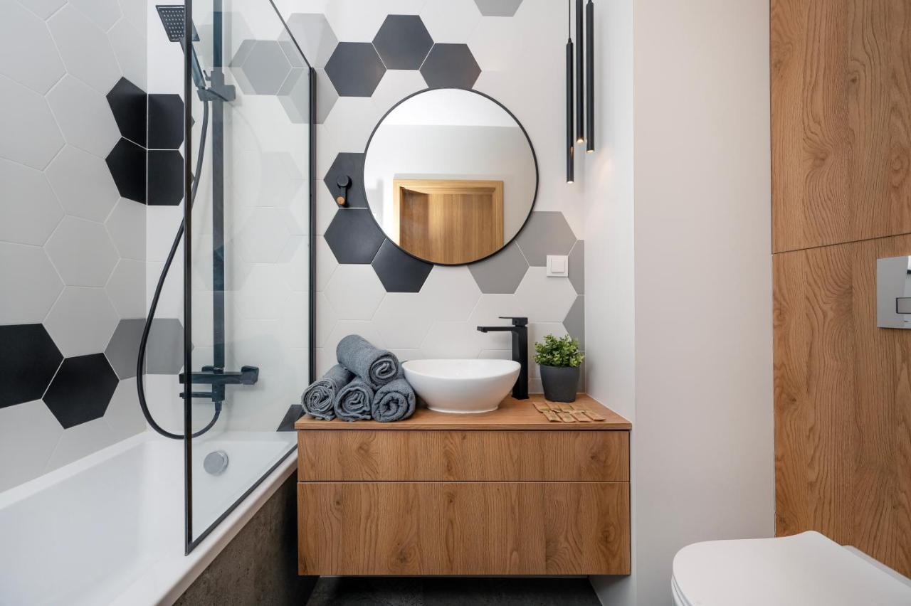 9Th Floor Lodz Manufaktura Apartments With Parking By Rentujemy 외부 사진