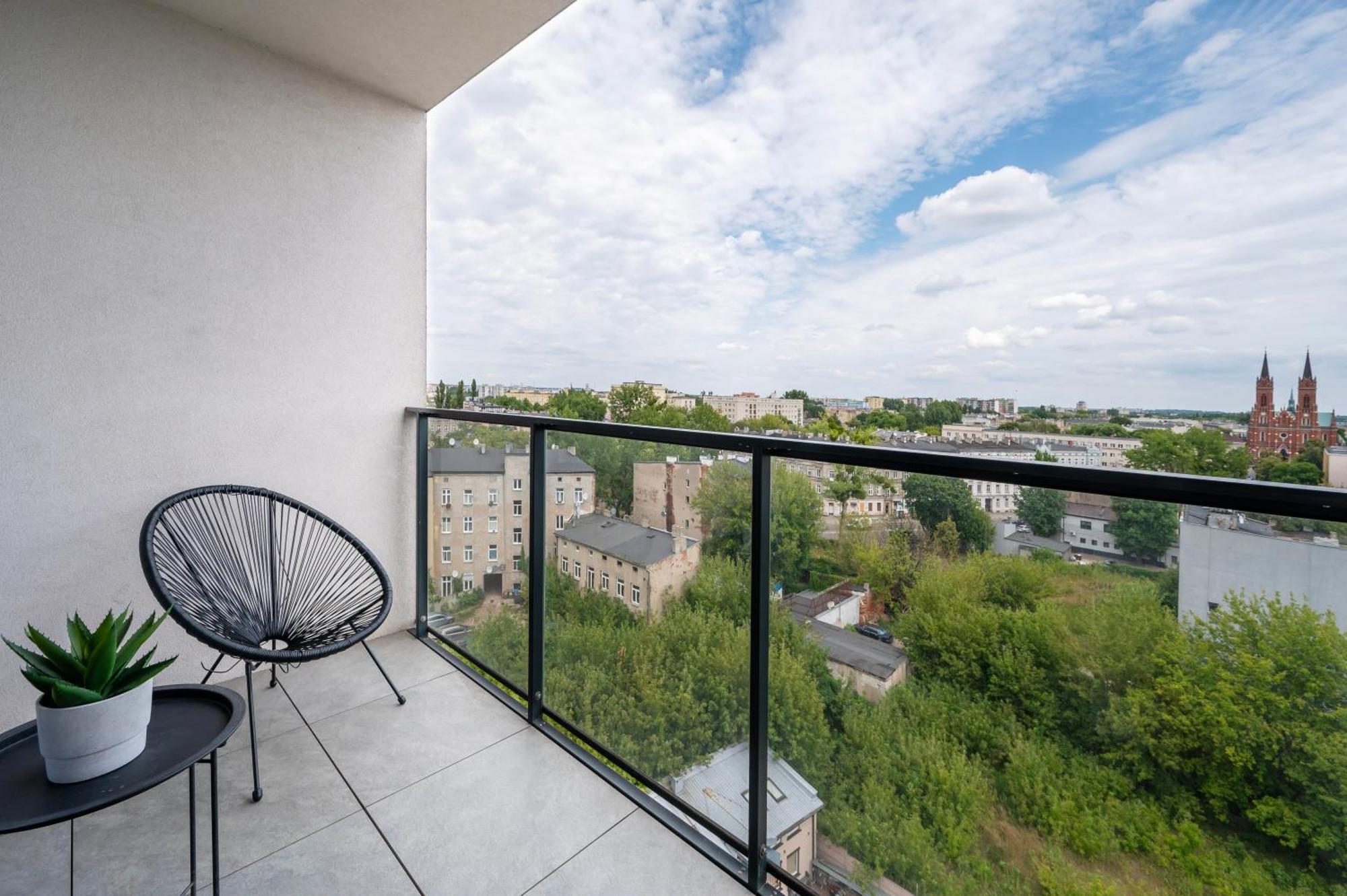 9Th Floor Lodz Manufaktura Apartments With Parking By Rentujemy 외부 사진